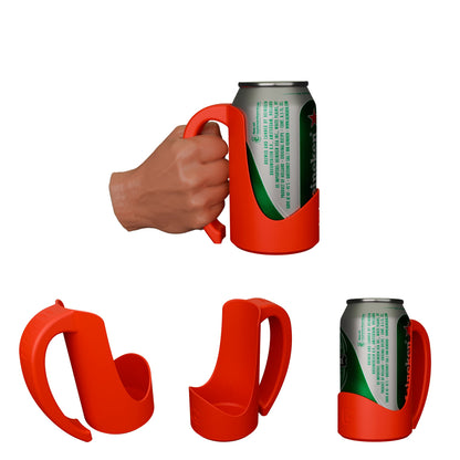 iCanHandle – Can Holder Handle for 12oz Standard Cans, Perfect for Beer, Energy Drinks, Sodas | 3D Printed (12oz Standard)