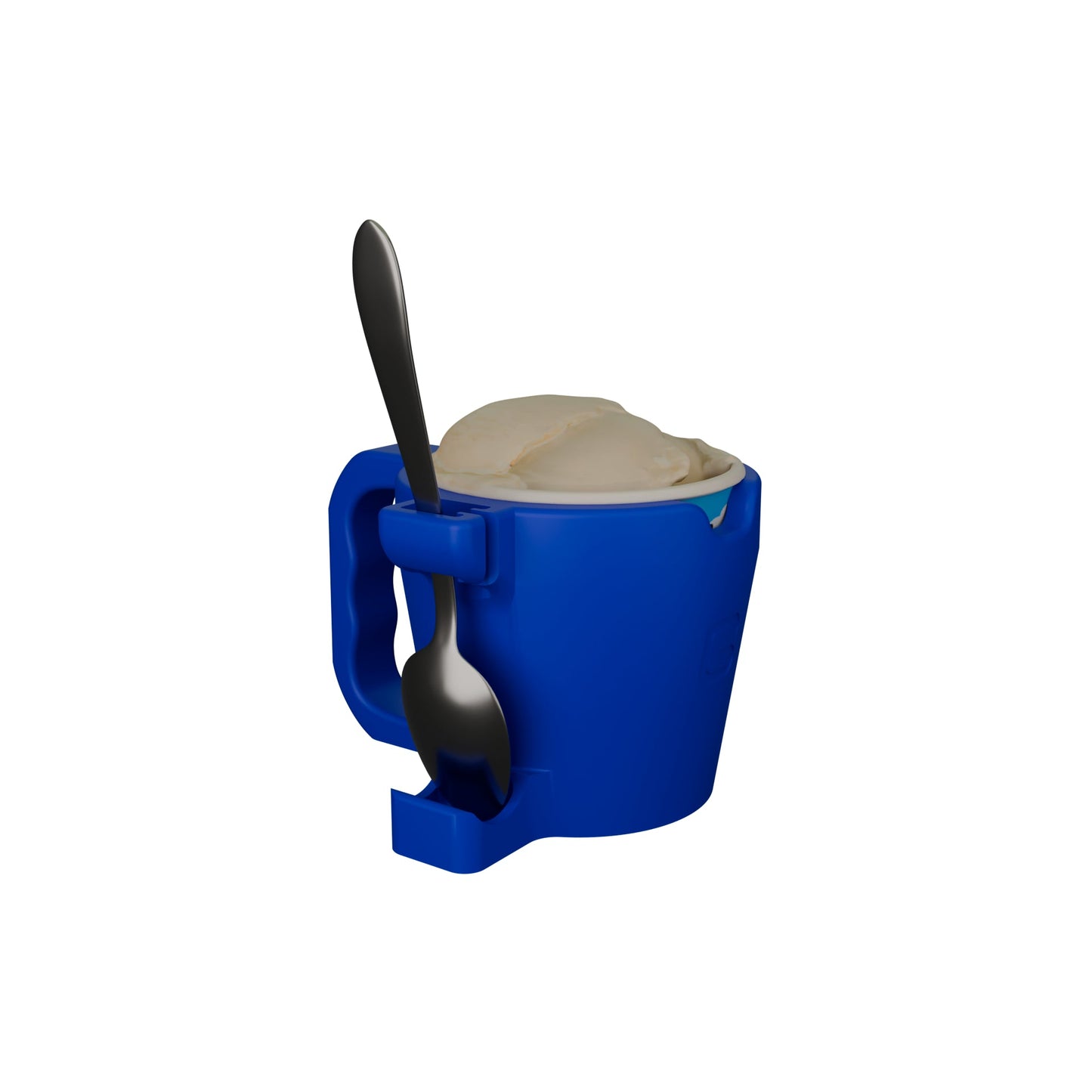 FrostGrip – Ice Cream Pint Holder with Built-in Spoon Rest, No More Frozen Hands, Perfect Pint Size Fit | 3D Printed