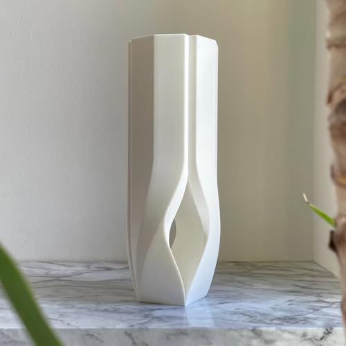 Center Pieces Decoration for Table – 3D Printed Venus Flower Vase Gift Boxes – Tall Centerpieces for Parties, Events, Tables, Shelves, Windowsills, and Home Decor – Stylish, Durable Made in America
