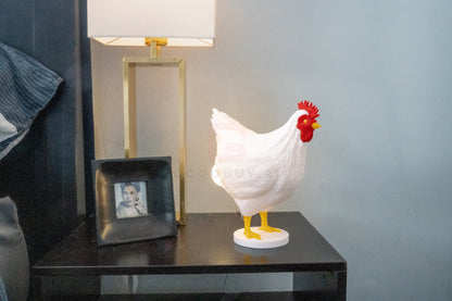 Clucky Luminary: 3D Printed Chicken & Egg Light - Your Cozy Companion