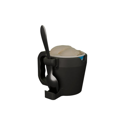 FrostGrip – Ice Cream Pint Holder with Built-in Spoon Rest, No More Frozen Hands, Perfect Pint Size Fit | 3D Printed