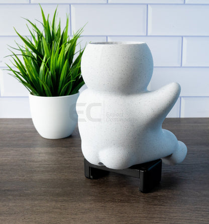 Chunky People 02 - Custom Figurine in Stone Marble Plastic