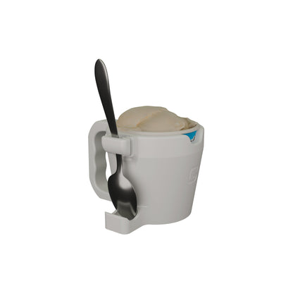 FrostGrip – Ice Cream Pint Holder with Built-in Spoon Rest, No More Frozen Hands, Perfect Pint Size Fit | 3D Printed