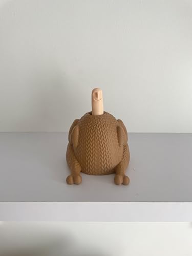 Mr. Nice Turkey Middle Finger - 3D Printed Prank Turkey Figurine with a Twist