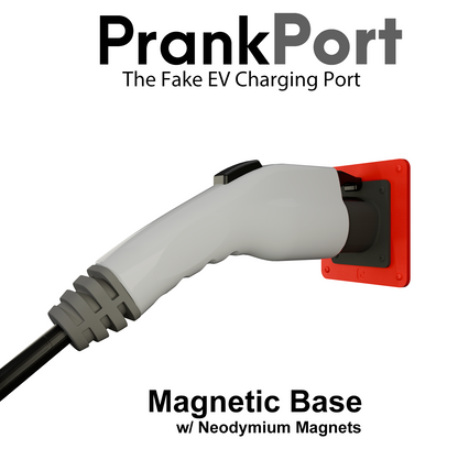 PrankPort Fake EV Charging Port J1772 – Hilarious Car Prank Gift