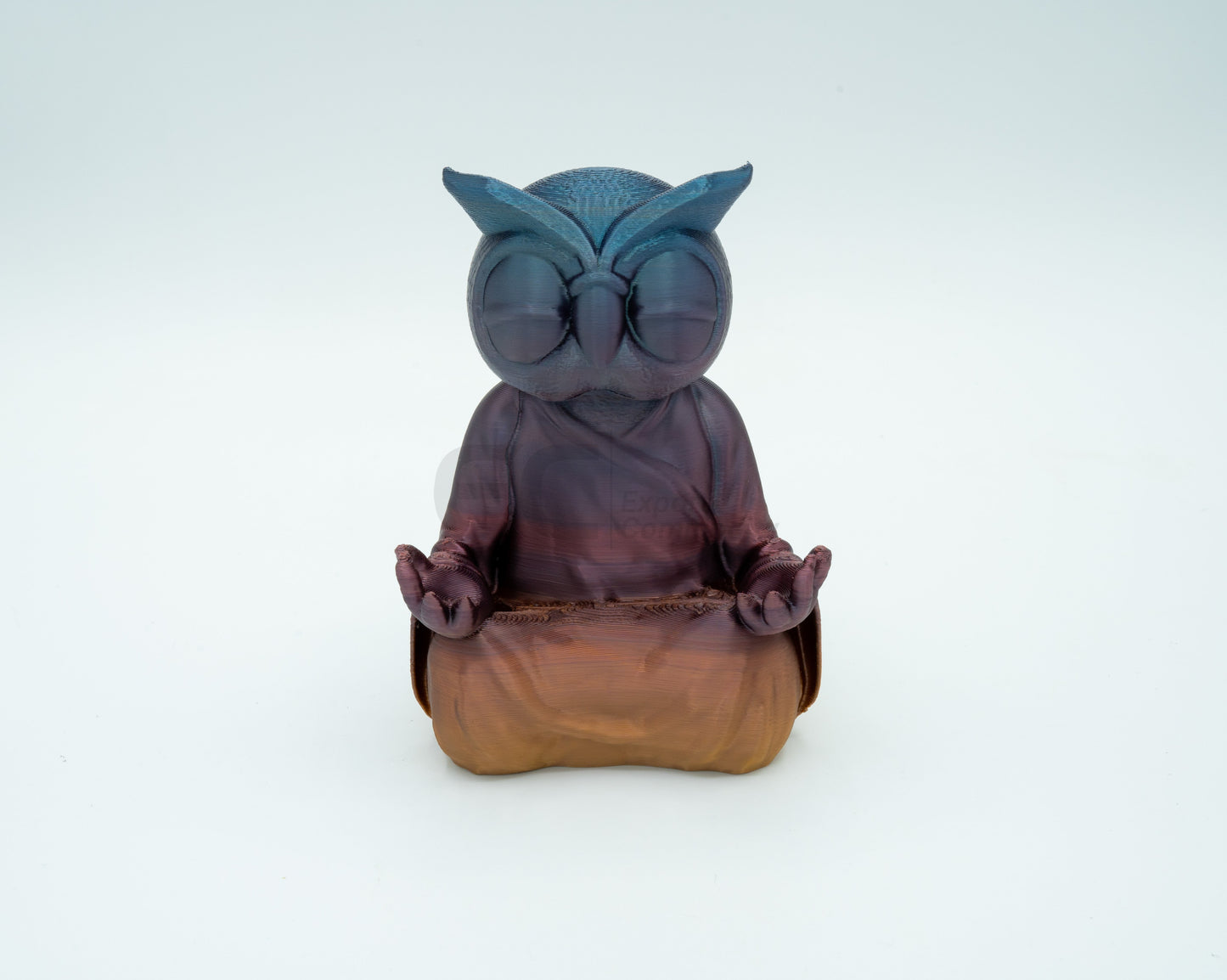 Whimsical Wisdom: 3D Printed Zen Owl - Your Meditative Companion