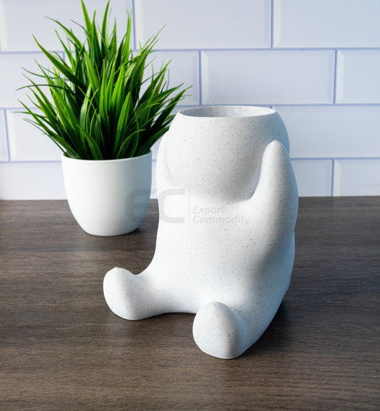 Chunky People 03 - Custom Figurine in Stone Marble Plastic