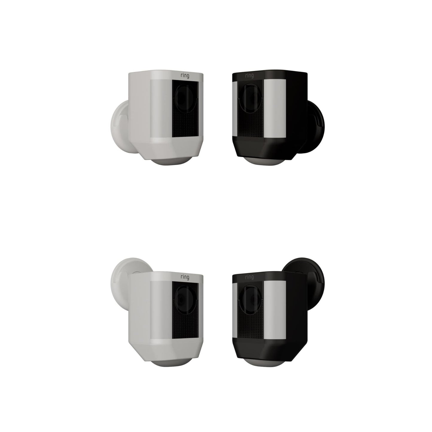 Quick Release Mount compatible with Ring Spotlight Pro Cameras – Multiple Mounting Points for Walls, Tables & More –3D Printed