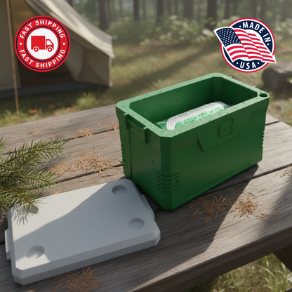 Mini Can Cooler for Beer or Soda – Funny Coleman Style Cooler for 12oz Cans – Party Gift Idea – 3D Printed