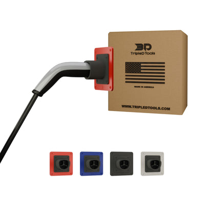 PrankPort v2: Magnetic Fake EV Charging Port - Diesel Truck Gag Gift